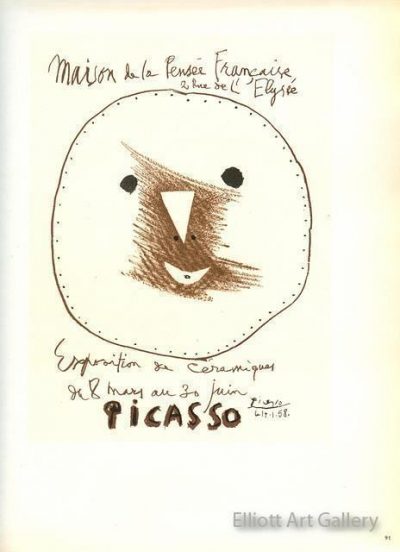 Picasso - Ceramiques 1958