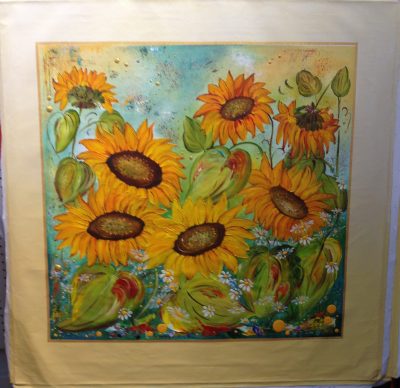 Sunflowers "Light Blue Feeling"