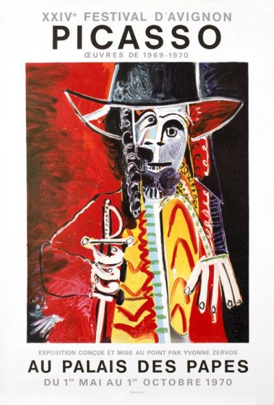 XXIV Festival D'Avignon - Plate Signed