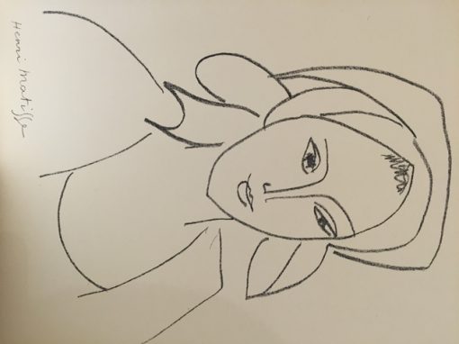 Femme - Plate Signed