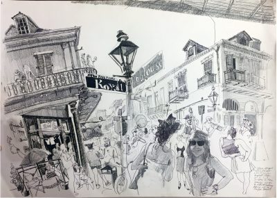 Friday In The French Quarter