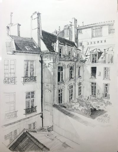 Rooftops of Paris