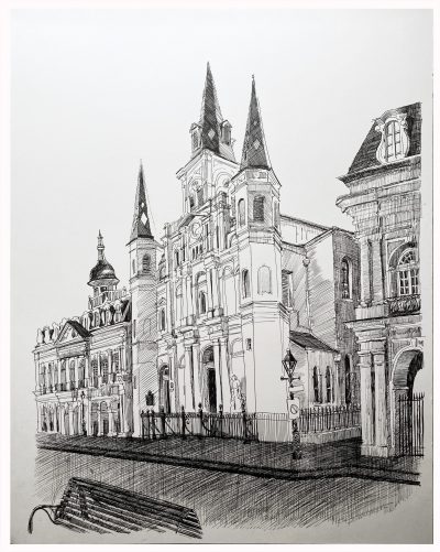 Corner of Jackson Square