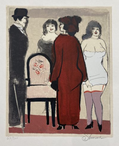 Chair with Roses
