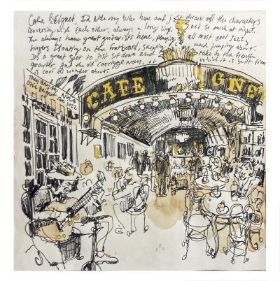 The Scene At Cafe Beignet