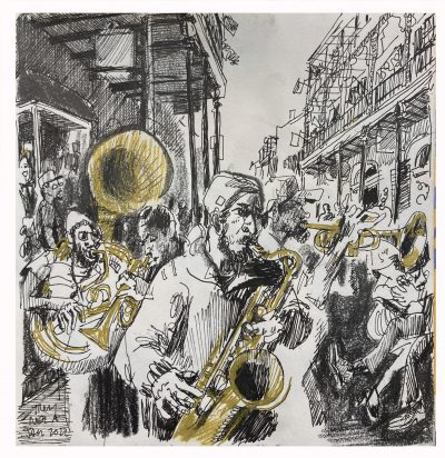 Three Piece Band Stroll