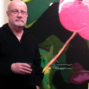 A photo of the artist, Harold Kraus.