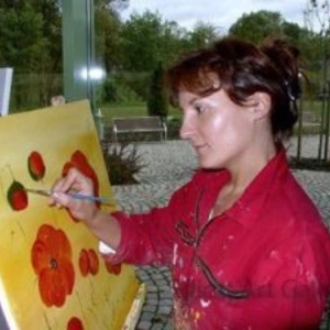 An image of the artist, Petra Seipel.