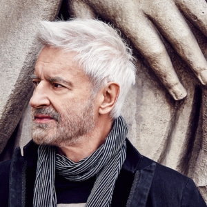 A photo of an artist, Rafal Oblinski.