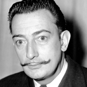 An image of the artist, Salvador Dali.